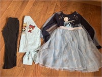 C10) Girls size 4/5.Dress,pants,long sleeve shirt