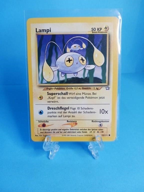 OF)  VINTAGE Pokémon Lampi