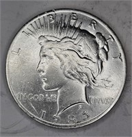 1935 s Semi Key Peace Silver Dollar