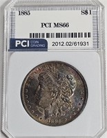1885 MS 66 Morgan Dollar -$385 CPG