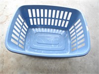 (E3) Laundry basket.  18" x 12".  shows wear but