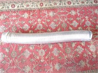 (E3) Used 4" metal dryer vent hose with 2 clamps.