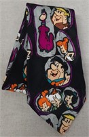 C12) 1993 Hanna Barbera Flintstones Polyester Tie