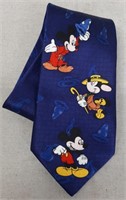 C12) Walt Disney World Mickey Mouse 100% Silk Tie
