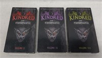 C12) Kindred The Embrace 3 VHS Vampire Set