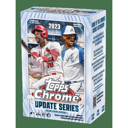 $44  2023 Topps Chrome Baseball Blaster Box Cards