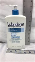 F13) NEW BOTTLE OF LUBRIDERM LOTION, 24 oz