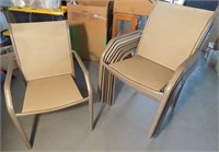 PATIO STACK CHAIRS