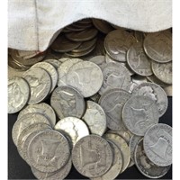 300 pcs. Franklin Half Dollars - 90% Silver