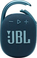 $80  JBL - CLIP4 Portable Bluetooth Speaker - Blue