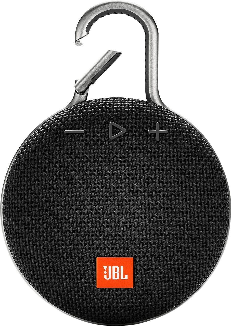 $70  JBL Clip 3 Portable Bluetooth Speaker - Black