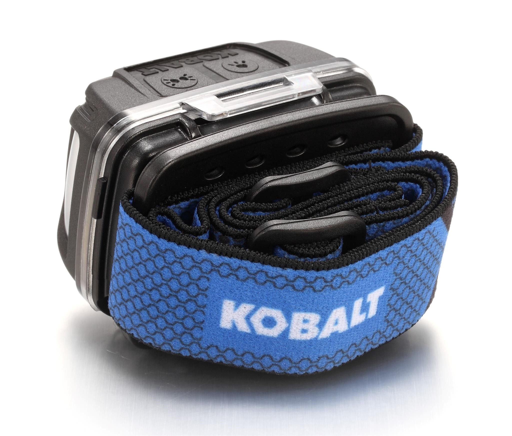 $35  Kobalt 500-Lumen LED Rechargeable Headlamp