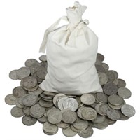 (250) Franklin Half Dollars -90% Silver