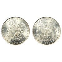1879 P CH BU Morgan Silver Dollar