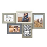 $30  Belle Maison Rustic 5-Opening Fashion Frame
