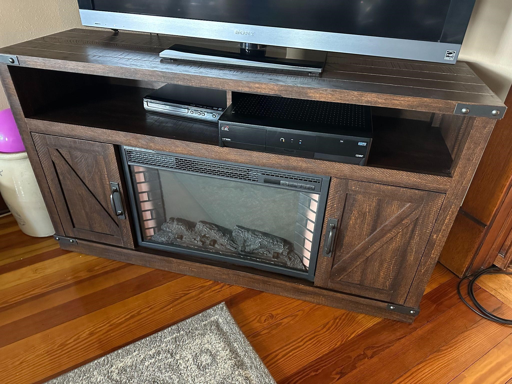 TV Stand/Electric Fireplace w/ Remote