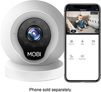 $35  MOBI Smart HD Wi-Fi Baby Monitor - White