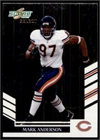 Parallel Mark Anderson Chicago Bears