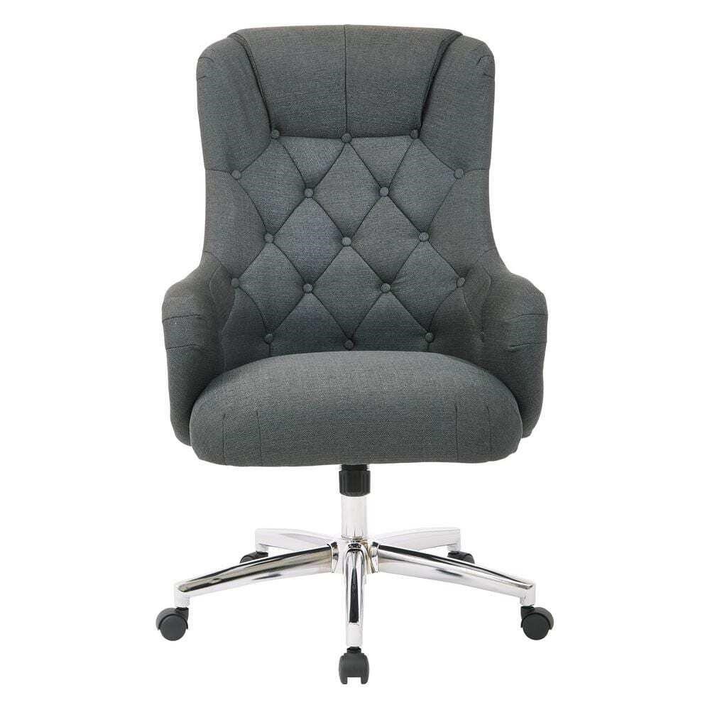 $272  Ariel Charcoal Desk Chair
