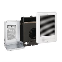 $146  1,000W In-wall Fan Electric Heater White