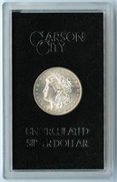 1883-CC Morgan Silver Dollar with Box