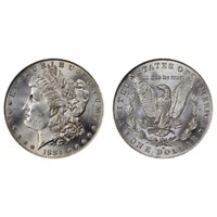 1884 O CH BU Morgan Silver Dollar