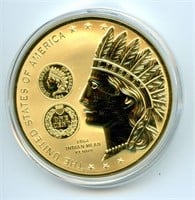 American Mint 1864 Indian Head Half Eagle Native