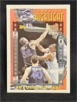 Shaquille O'Neal Basketball card #3 Topps 1993