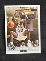 Shaquille O'Neal Basketball card #1 1992 Classics