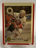 NHL Hockey Card Pierre Turgeon #5 of 10 Leaf Set