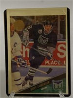 NHL Hockey Card Geoff Sanderson #77 1992-93 Leaf