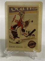 NHL Hockey Card Dominic Rousseau #51 1991-92