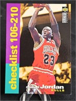 Michael Jordan Checklist Collector's Choice Card