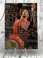 NBA Basketball Card Scottie Pippin Fleer Metal