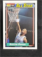 Scottie Pippen #103 1992 Topps All-Star
