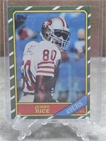 Jerry Rice Novelty Reprint Football Card