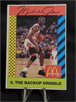 Michael Jordan McDonald's Card #6 The Backup