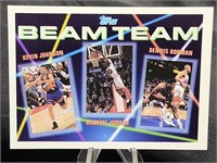 Michael Jordan Basketball Card Dennis Rodman