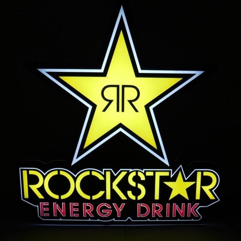 ** Working Rock Star Lighted Sign