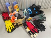 Lot Of Gloves/ Gardening, Box Gloves, Work Gloves