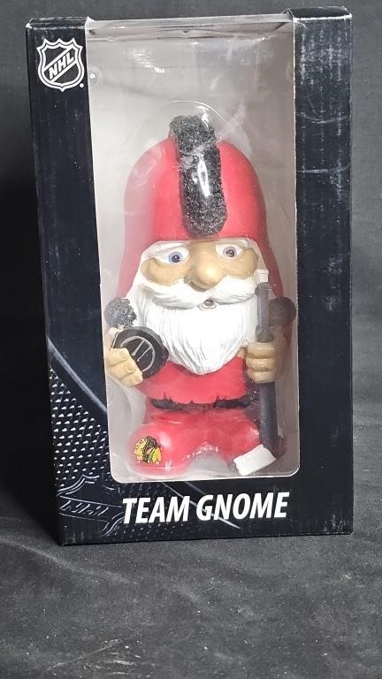 Chicago Blackhawks Team Gnome NHL Licensed