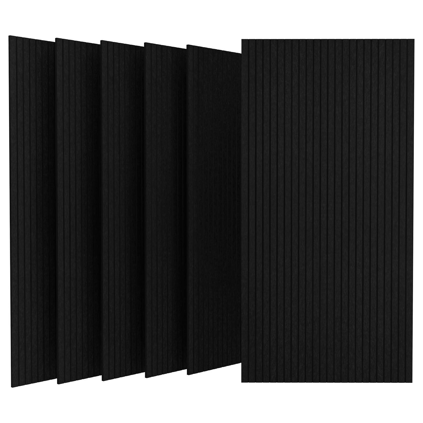UMIACOUSTICS 6 Packs Acoustic Panel,48 x 24 x 0.4
