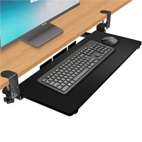 EQEY Keyboard Tray Under Desk, Height Adjustable