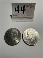 2 - 1776-1976 Eisenhower Liberty Bell Dollar