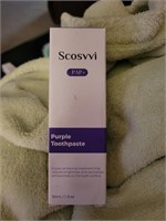 Sealed-Scosvvi- Purple Toothpaste