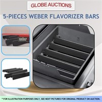 LOOKS NEW 5-PIECES WEBER FLAVORIZER BARS