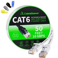 Cat 6 Ethernet Cable 50 ft, Support Cat8 Cat7,...