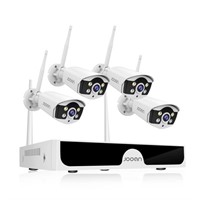 JOOAN 3MP Security Camera System Outdoor...
