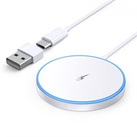 Magnetic Wireless Charger Fast Apple Mag-Safe...