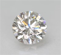 Certified .52 Ct Round Brilliant Loose Diamond